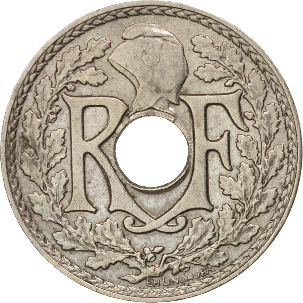Coin, France, Lindauer, 5 Centimes, 1938, Paris, AU(50-53), Nickel-Bronze