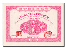 Billet, Hong Kong, 20 Cents, 1950, NEUF