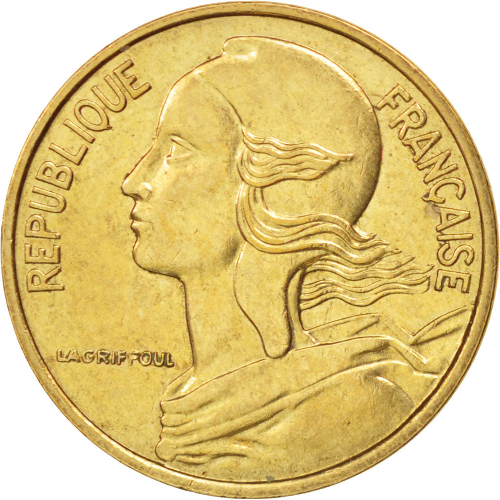 Munten, Frankrijk, Marianne, 5 Centimes, 1986, Paris, PR, Aluminum-Bronze