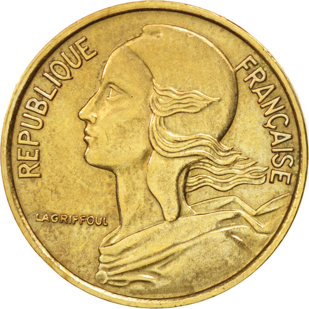 Coin, France, Marianne, 5 Centimes, 1971, Paris, AU(55-58), Aluminum-Bronze