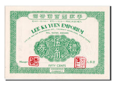Billet, Hong Kong, 50 Cents, 1950, NEUF