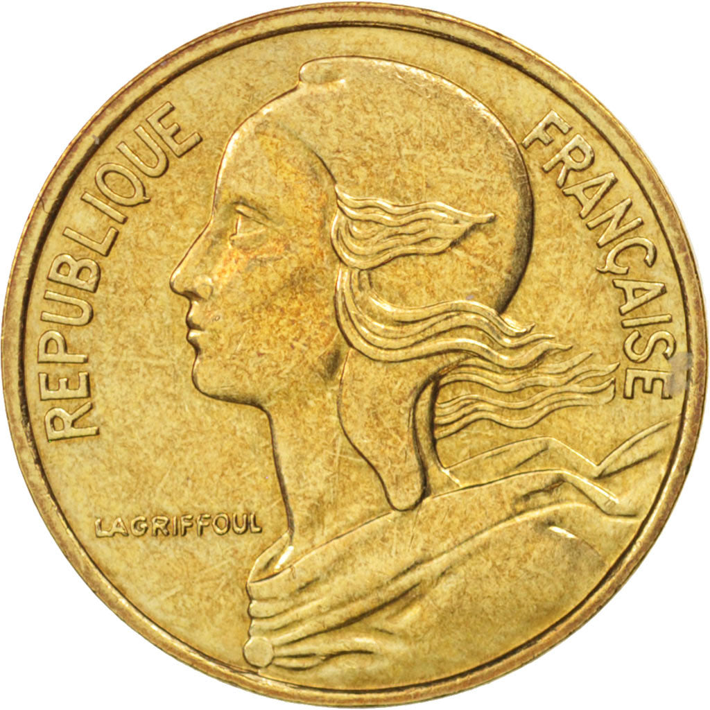 Coin, France, Marianne, 5 Centimes, 1988, Paris, AU(55-58), Aluminum-Bronze