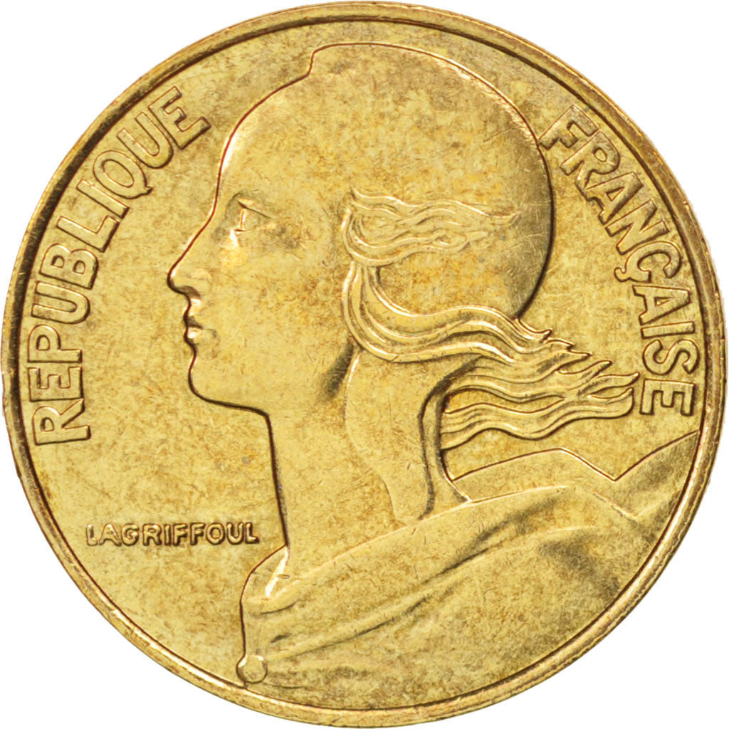 Coin, France, Marianne, 5 Centimes, 1995, Paris, AU(55-58), Aluminum-Bronze