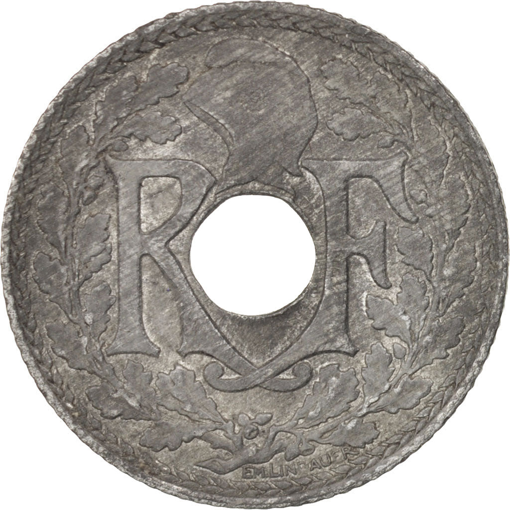 Moneta, Francia, Lindauer, 10 Centimes, 1941, Paris, BB, Zinco, KM:896