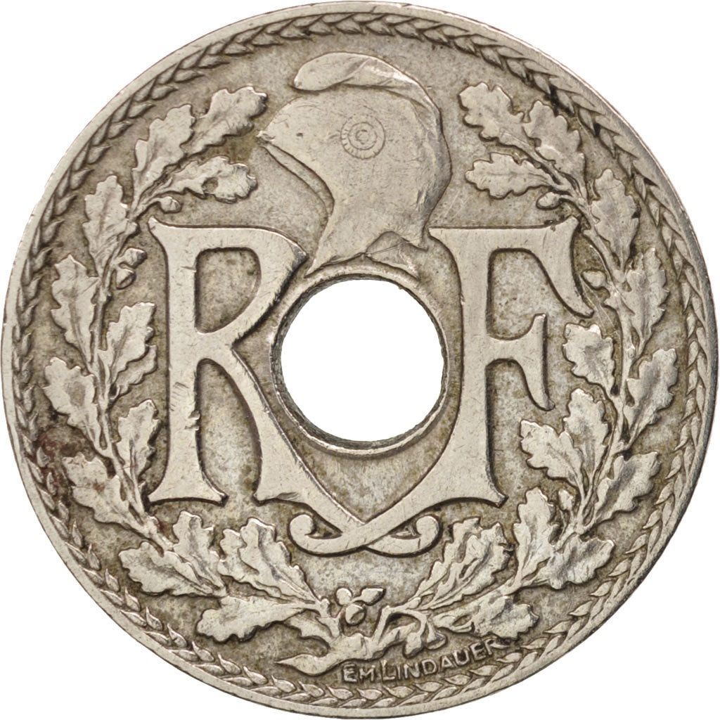 Coin, France, Lindauer, 10 Centimes, 1923, Paris, VF(30-35), Copper-nickel