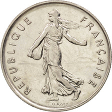 France, Semeuse, 5 Francs, 1982, Paris, AU(50-53), Nickel Clad Copper-Nickel