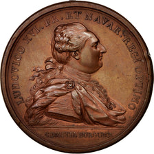 France, Medal, Projet du percement du canal de jonction des trois bassins, Louis