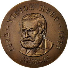 France, Medal, Cercle du Bibliophile, Victor Hugo, Arts & Culture, AU(55-58)