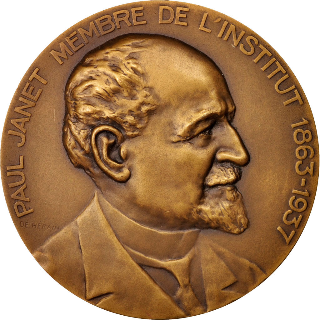 Frankreich, Medal, Paul Janet, Membre de l'Institut, Sciences & Technologies