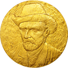 Netherlands, Medal, Van Gogh Museum, Arts & Culture, 1973, MS(63), Bronze, 51