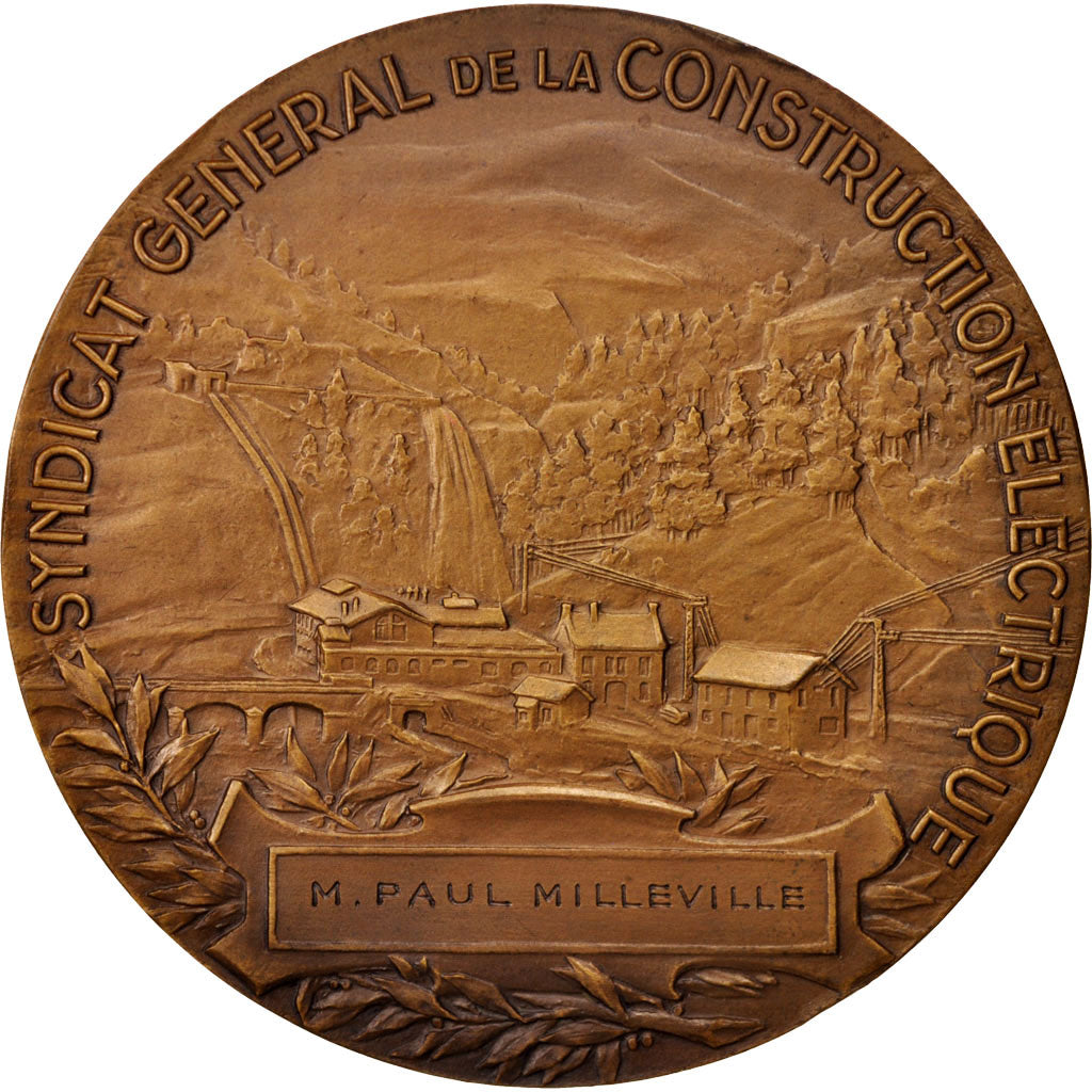 France, Medal, Syndicat Général de la Construction Electrique, Business &