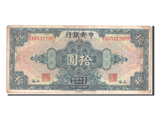 Geldschein, China, 10 Dollars, 1928, SS