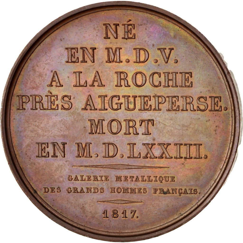 Francia, Medal, Galerie Métallique des Grands Hommes Français, Michel De