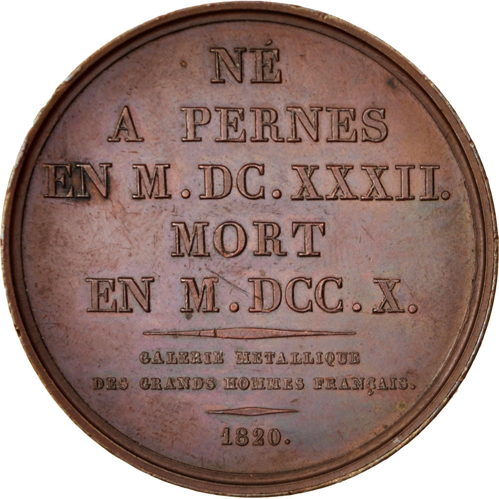 Frankreich, Medal, Galerie Métallique des Grands Hommes Français, Esprit