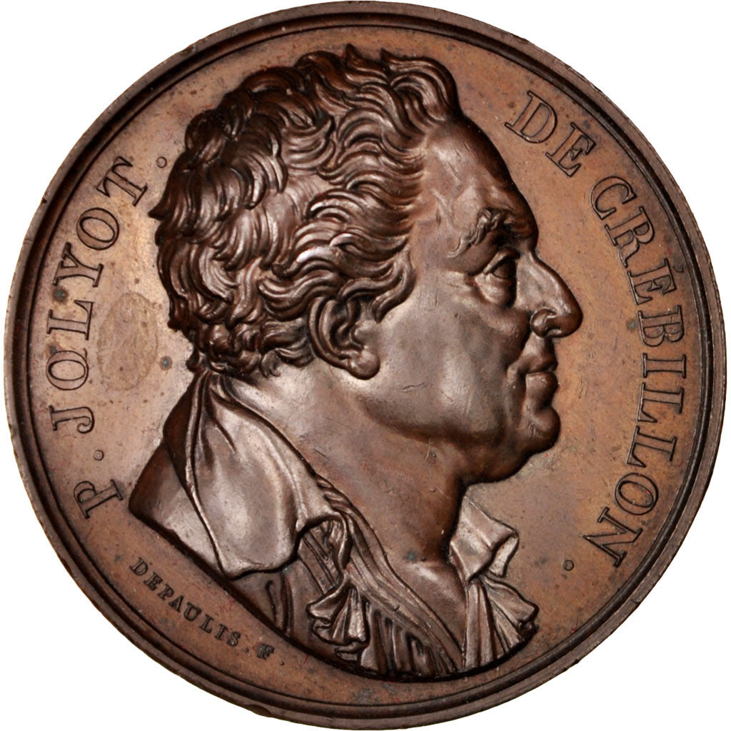 Francja, Medal, Galerie Métallique des Grands Hommes Français, P. Jolyot De