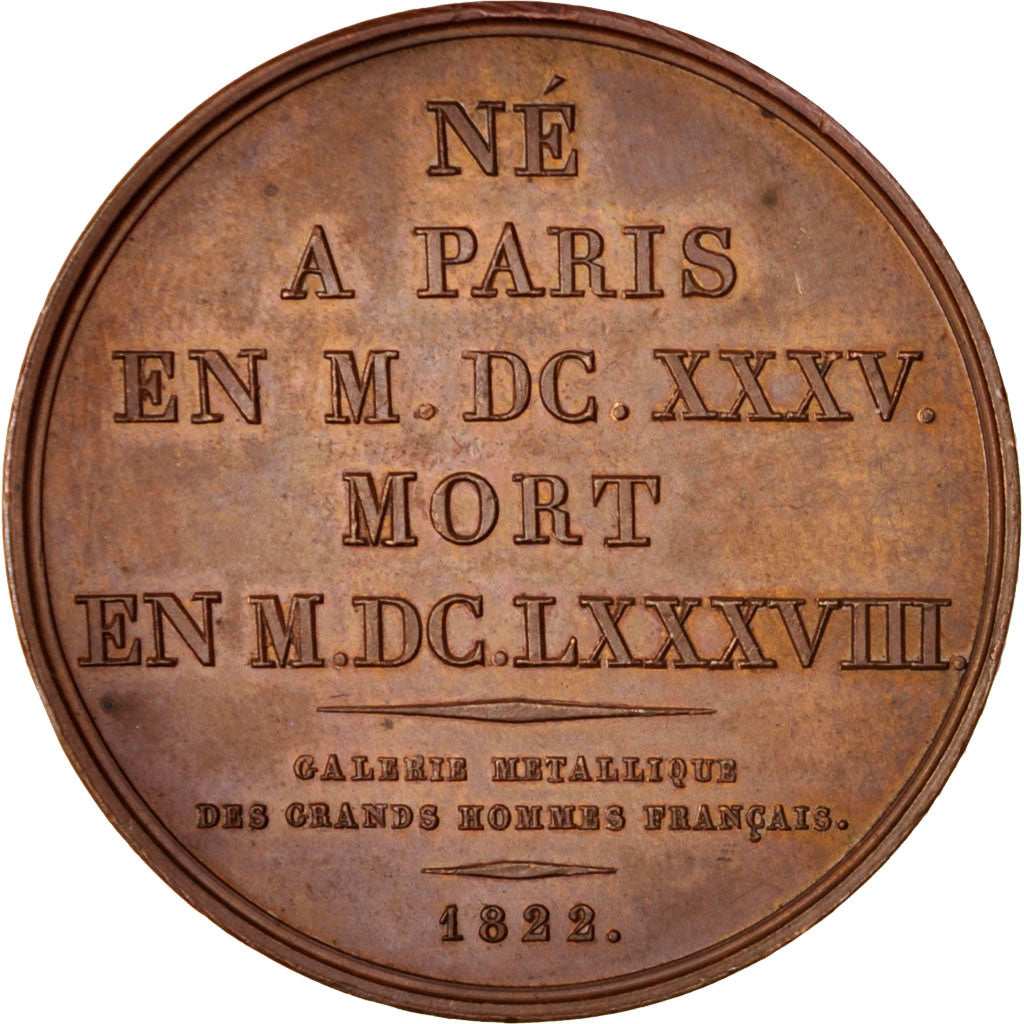 France, Medal, Galerie Métallique des Grands Hommes Français, Philippe