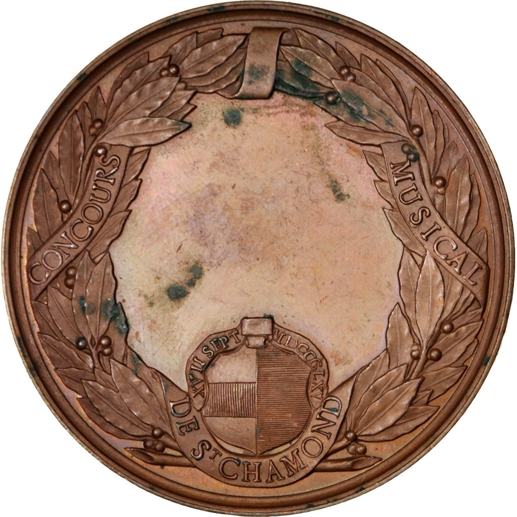 Frankreich, Medal, Ville de St Chamond, Concours musical, Arts & Culture, Penin
