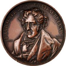 Frankrijk, Medal, La Bretagne historique par Jules Janin, Chateaubriand, Arts &