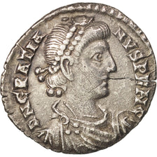 Gratian, Siliqua, Trier, EF(40-45), Silver, RIC:46b