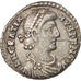 Gratian, Siliqua, Trier, EF(40-45), Silver, RIC:46b