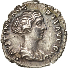 Faustina II, Denarius, Roma, AU(50-53), Silver, RIC:502a