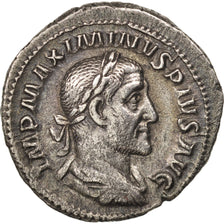 Maximinus I, Denarius, 235, Roma, AU(55-58), Silver, RIC:13