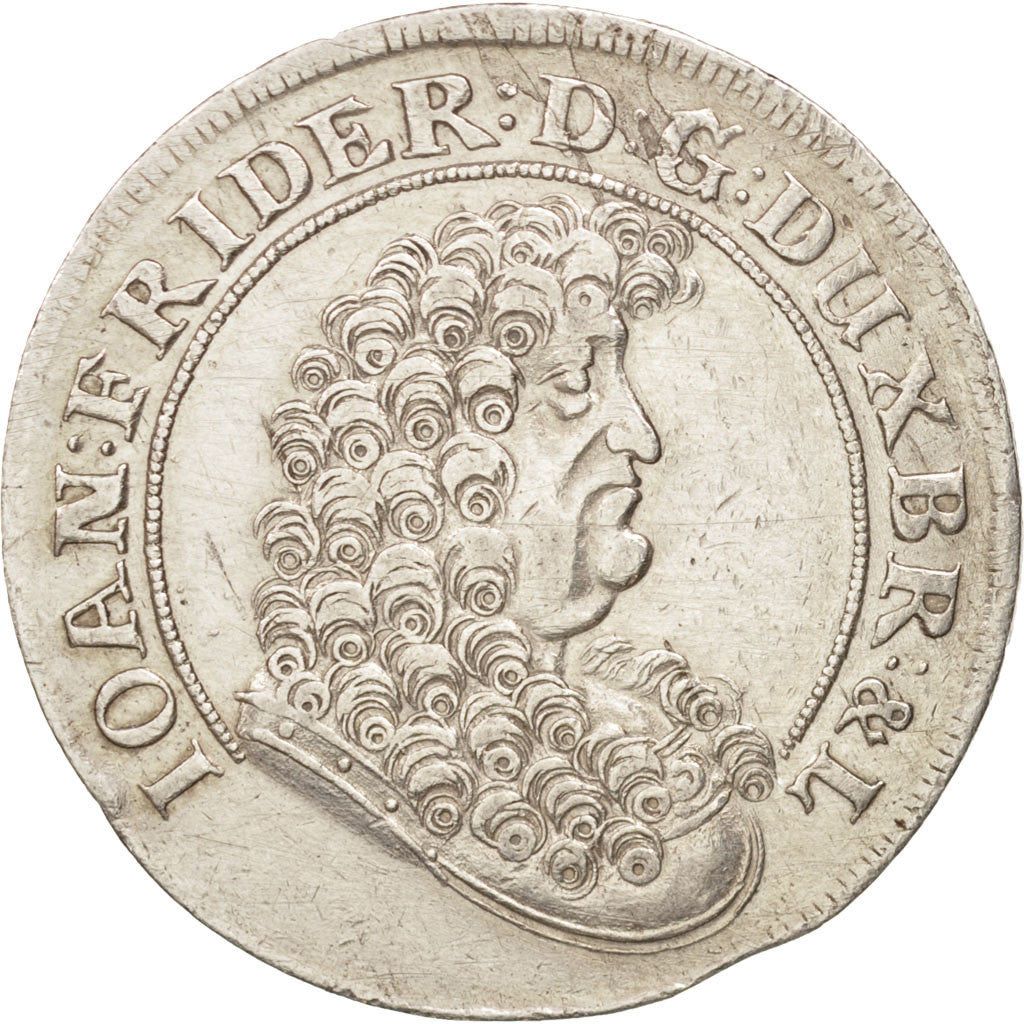 Etats allemands, BRUNSWICK-LUNEBURG-CALENBERG, 2/3 Thaler, 1679, SUP, Argent