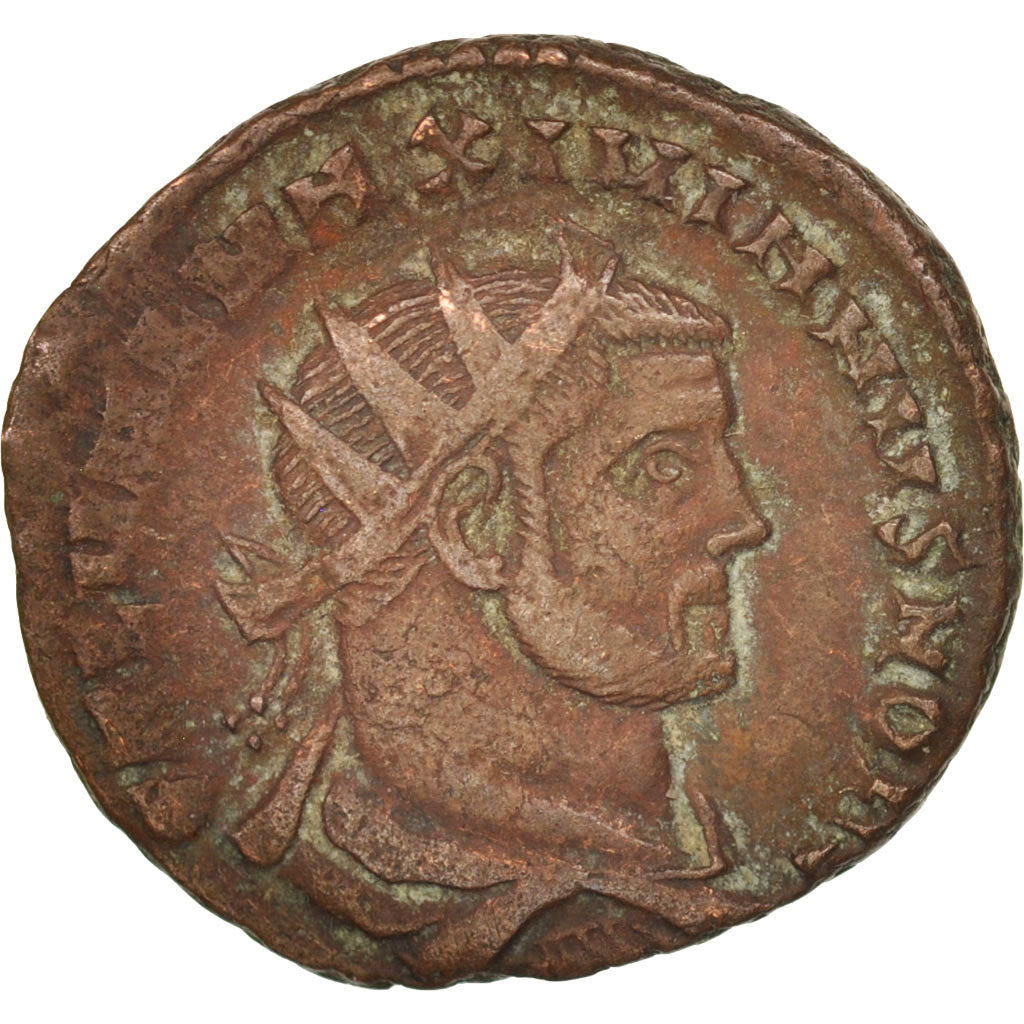 Coin, Galerius, 1/4 Follis, 306, Carthage, EF(40-45), Copper, RIC:36