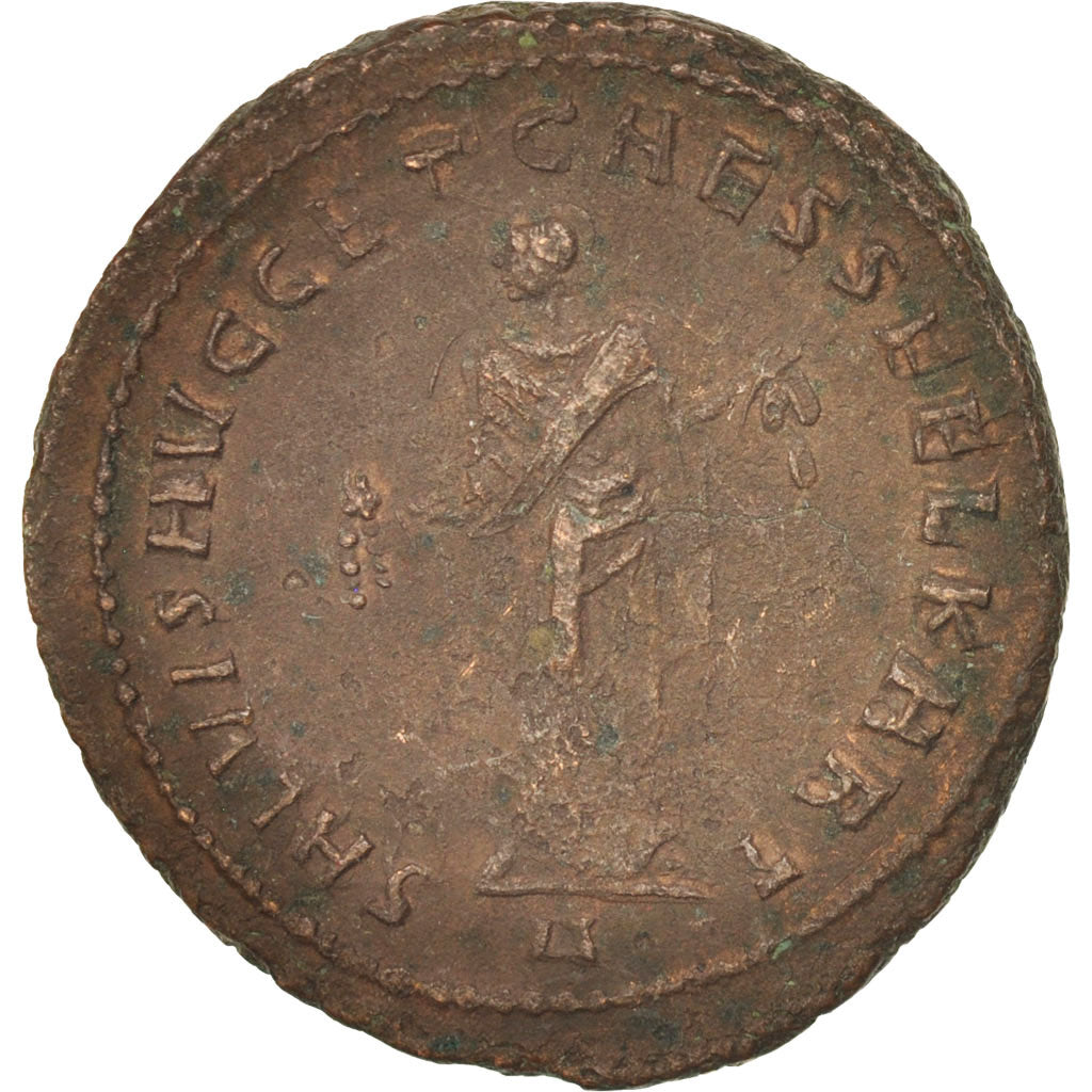 Coin, Maximianus, Follis, Carthage, VF(30-35), Copper, RIC:31b