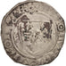 Frankreich, Charles VI, Blanc Guénar, Tournai, VF(20-25), Billon, Duplessy:377C