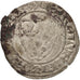 France, Charles VI, Blanc Guénar, Tournai, F(12-15), Billon, Duplessy:377C