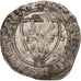France, Charles VI, Blanc Guénar, Tournai, F(12-15), Billon, Duplessy:377a