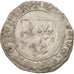 France, Charles VI, Blanc Guénar, Tournai, F(12-15), Billon, Duplessy:377a