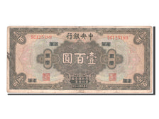 China, 100 Dollars, 1928, KM #199c, VF(30-35), SC125189