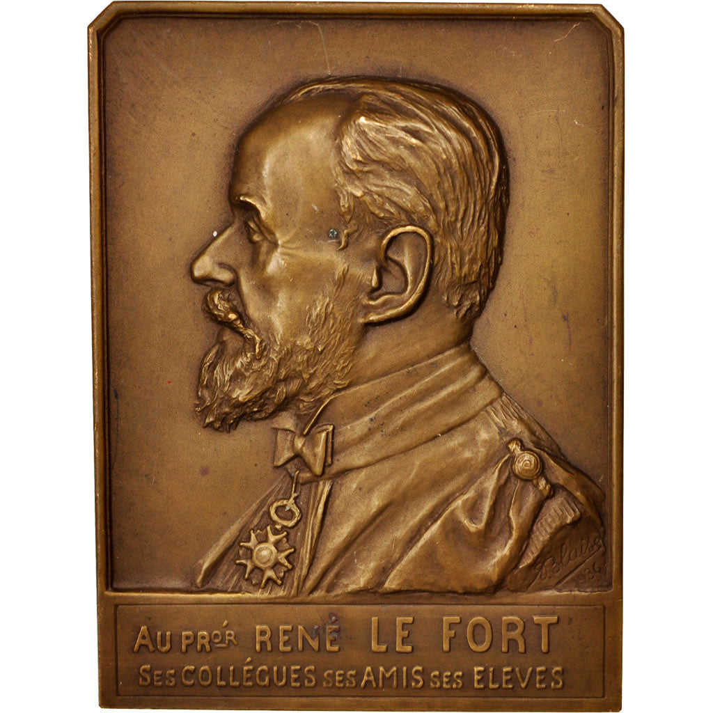 France, Medal, Professeur René le Fort, Hôpitaux de Lille, Sciences &