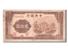 China, 20 Yüan, 1942, KM #248, VF(20-25), D989332