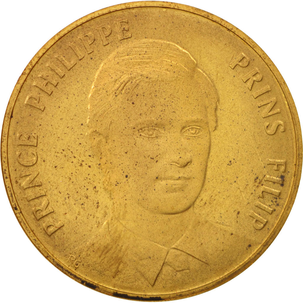 België, Medal, Prince Philippe, Politics, Society, War, 1995, PR, Bronze