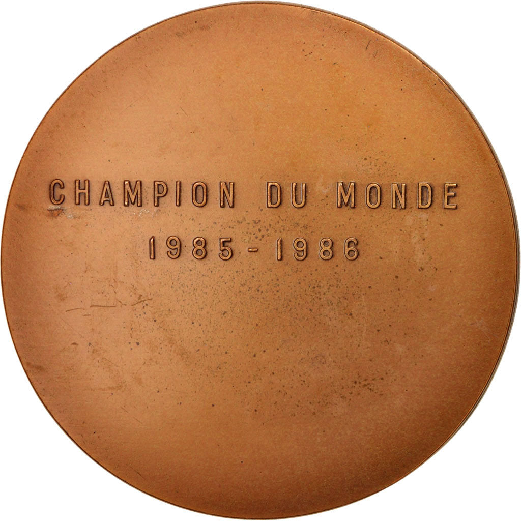 France, Medal, Alian Prost, Champion du monde, Sports & leisure, 1987, Ader