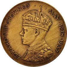 Grande-Bretagne, Medal, United British Empire, History, 1937, TTB+, Bronze, 50