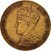 Grande-Bretagne, Medal, United British Empire, History, 1937, TTB+, Bronze, 50