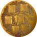 Francia, Medal, Calendrier 1984, Arts & Culture, 1984, BB+, Bronzo