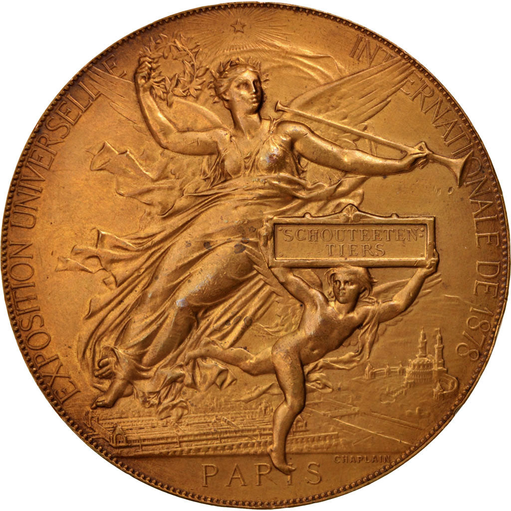 France, Medal, Exposition Universelle Internationale de 1878, Arts & Culture