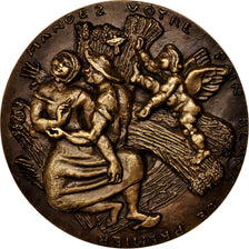 France, Medal, SAMF, Le pain et le vin