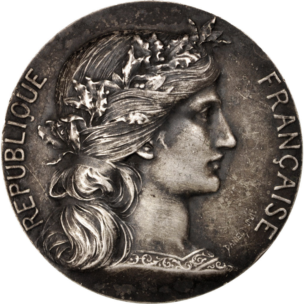 France, Medal, République Française, Offert par le Député Vandame, History