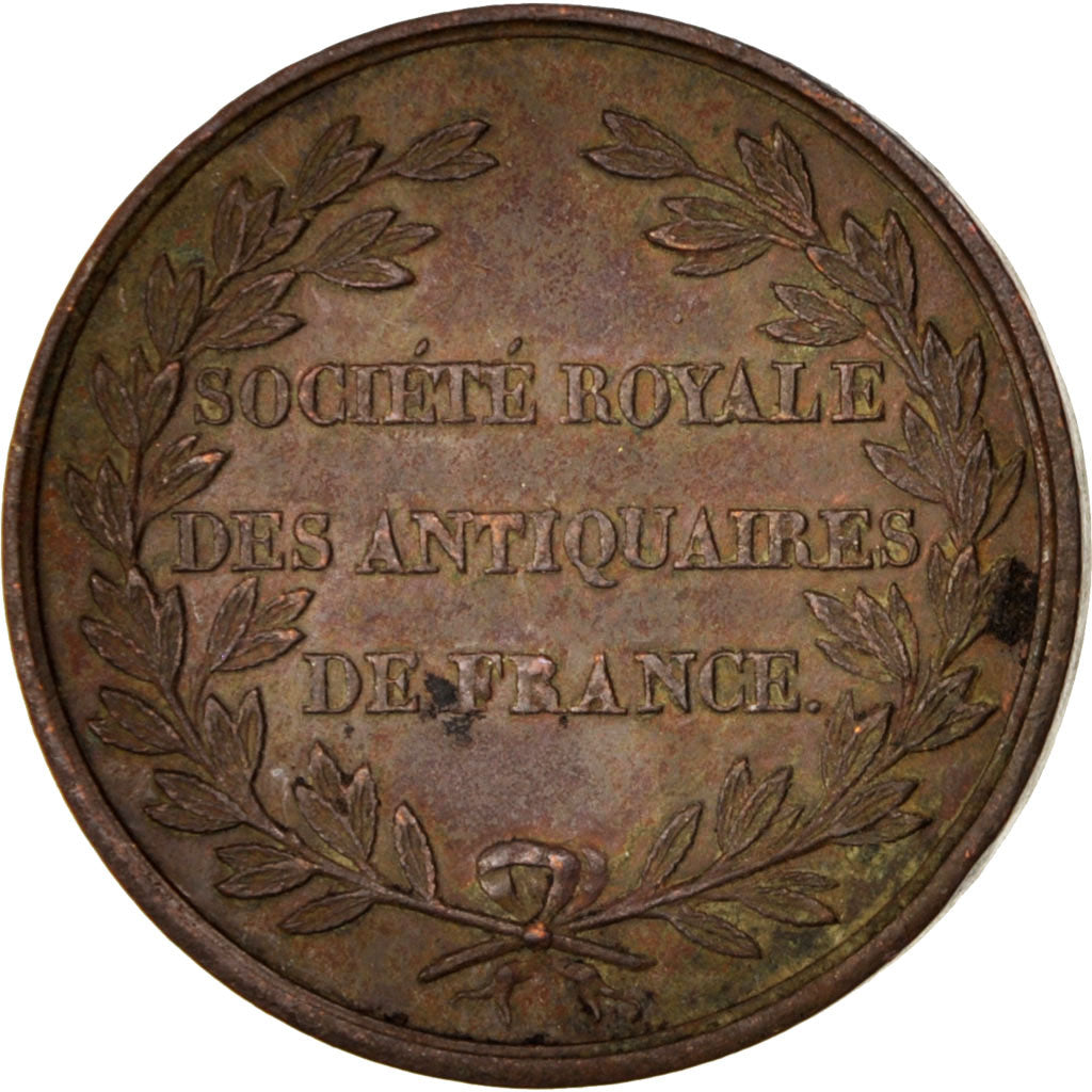 France, Medal, Société Royale des Antiquaires de France, Arts & Culture