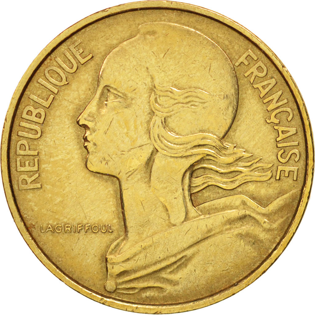 Coin, France, Marianne, 10 Centimes, 1963, Paris, EF(40-45), Aluminum-Bronze