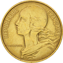 Coin, France, Marianne, 10 Centimes, 1963, Paris, EF(40-45), Aluminum-Bronze