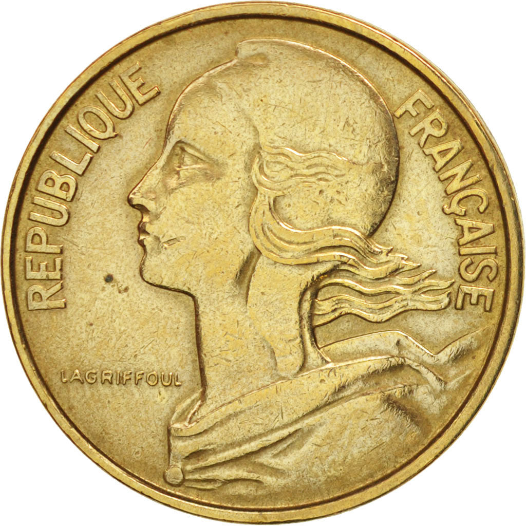 France, Marianne, 10 Centimes, 1966, Paris, EF(40-45), Aluminum-Bronze, KM:929