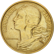 France, Marianne, 10 Centimes, 1966, Paris, EF(40-45), Aluminum-Bronze, KM:929