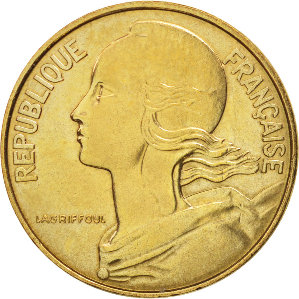 Moneta, Francia, Marianne, 10 Centimes, 1989, Paris, BB+, Alluminio-bronzo